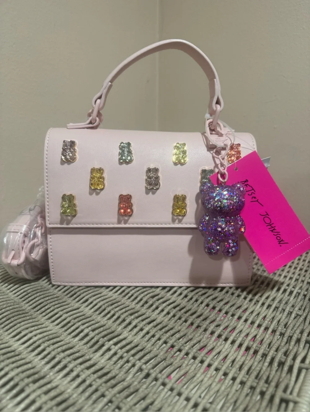 Betsey Johnson Gummy Bear Embellished Crossbody Bag (VIRAL) - Picture 7 of 7